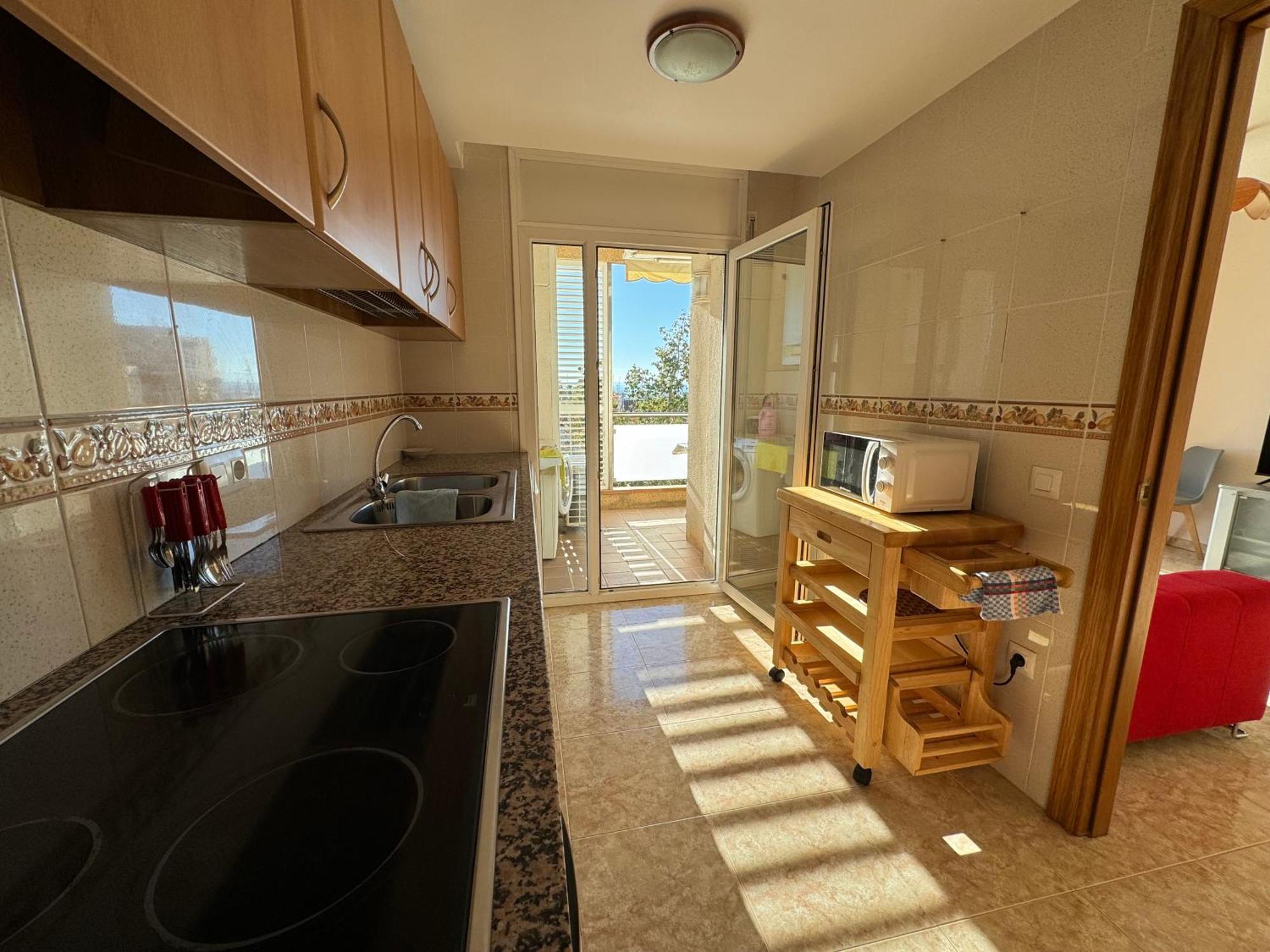 Apartamento Piso En El Centro Con Vistas Al Mar Y Balcon Rosas Exterior foto